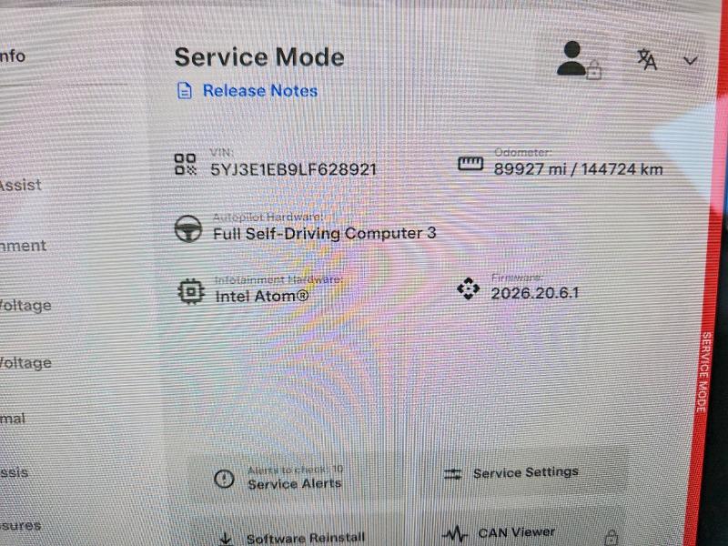 Foto 9 de la subasta – 2020 TESLA MODEL 3 con VIN 5YJ3E1EB9LF628921