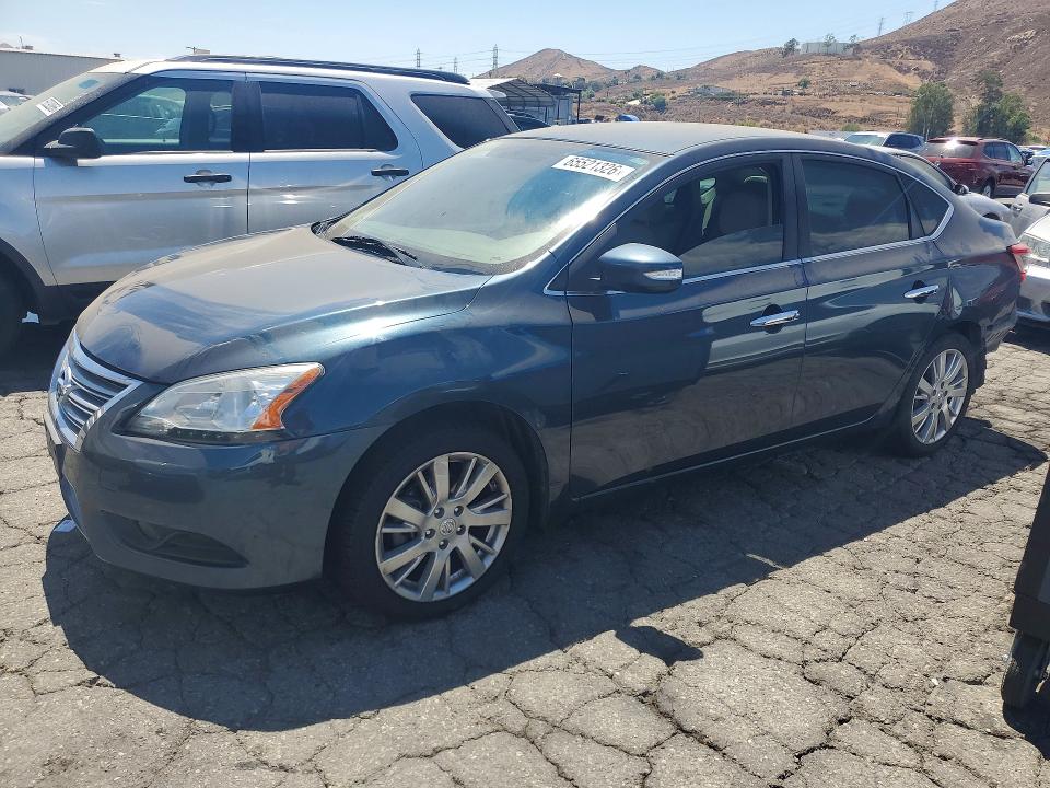 NISSAN SENTRA 2014 with VIN 3N1AB7AP0EL624381 - Photo from auction