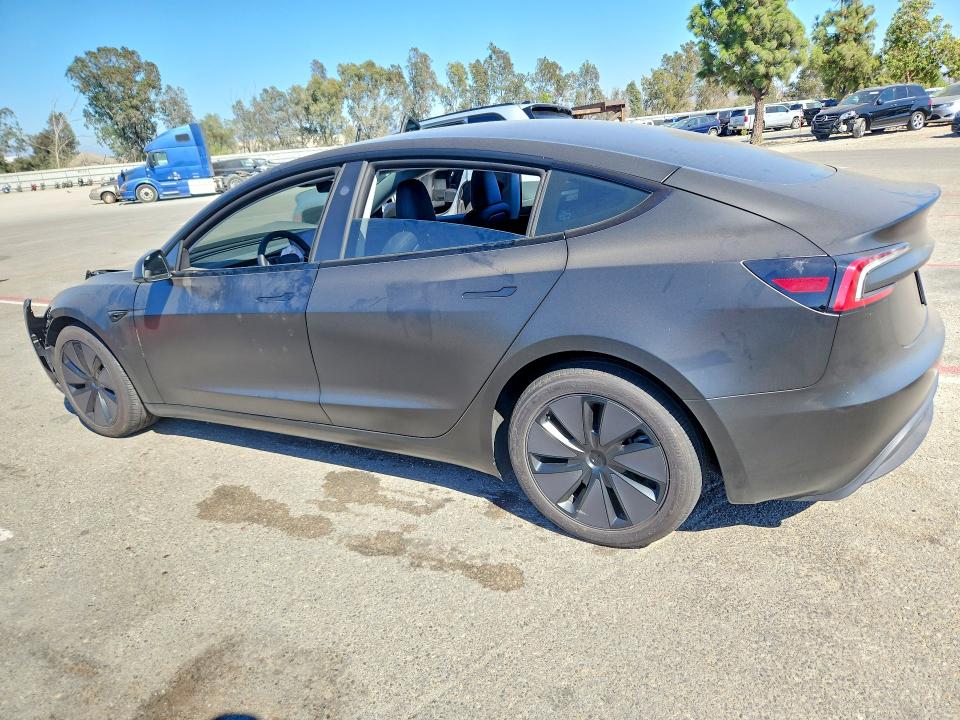 Photo 2 from auction – 2025 TESLA MODEL 3 with VIN 5YJ3E1EB1SF050408