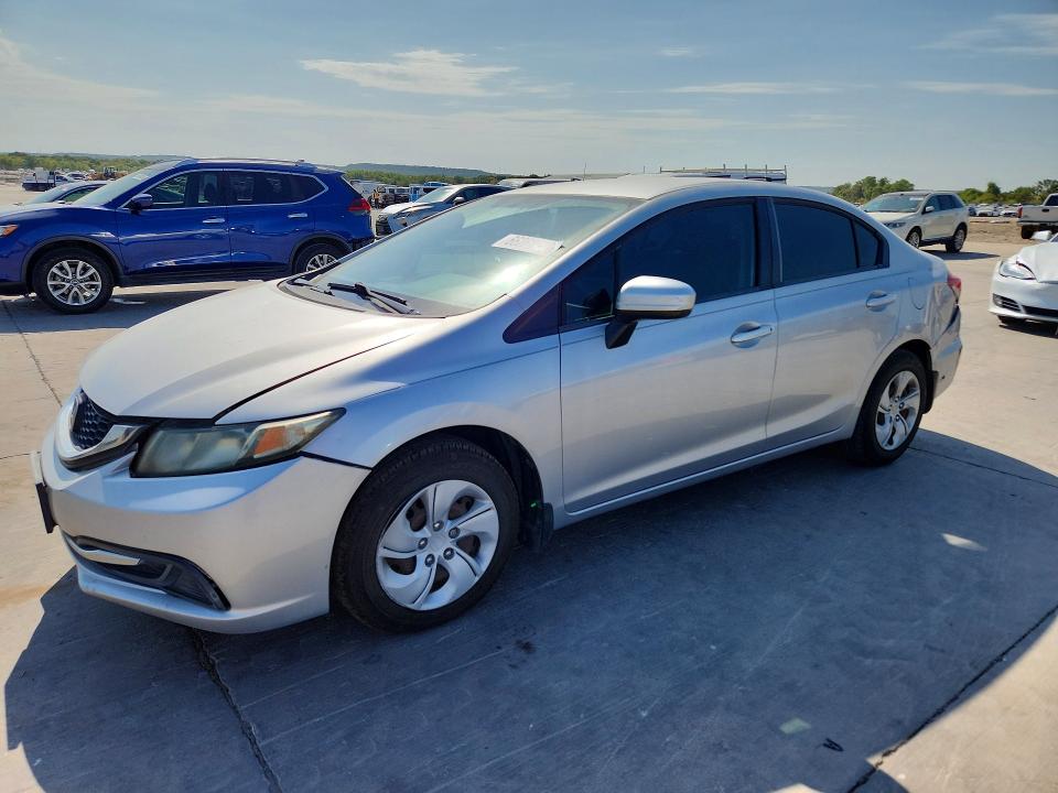HONDA CIVIC 2015 with VIN 19XFB2F52FE019037 - Photo from auction