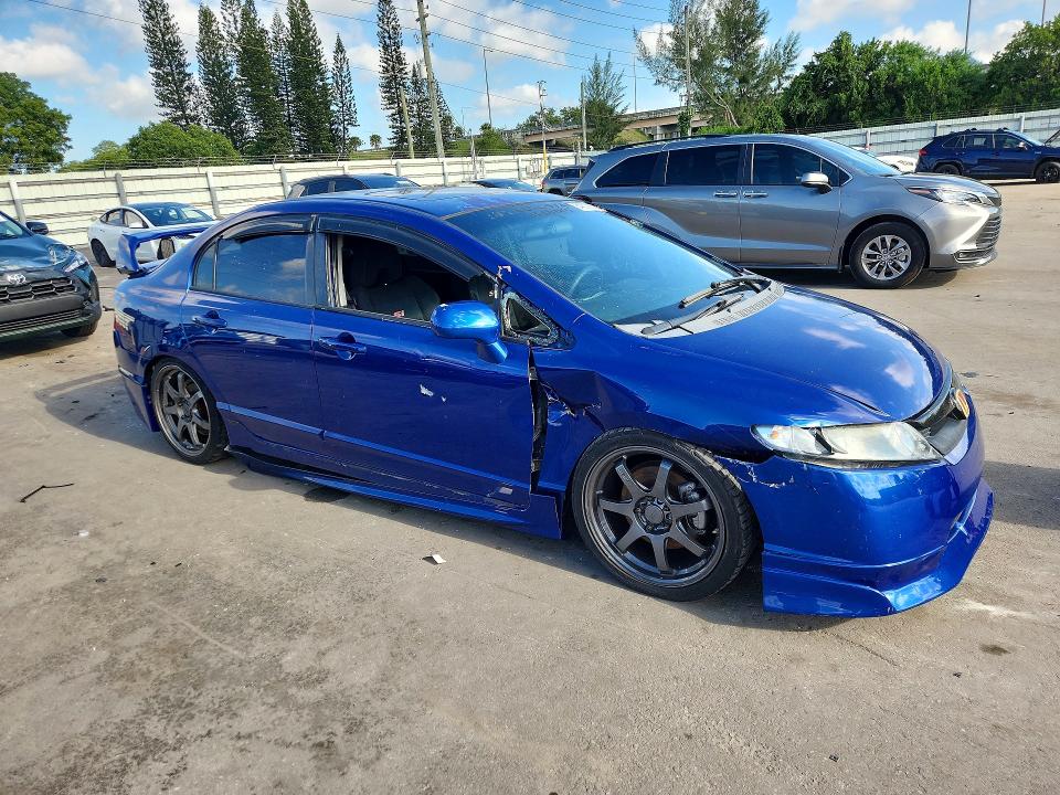 Photo 4 from auction – 2008 HONDA CIVIC with VIN 2HGFA55518H701048