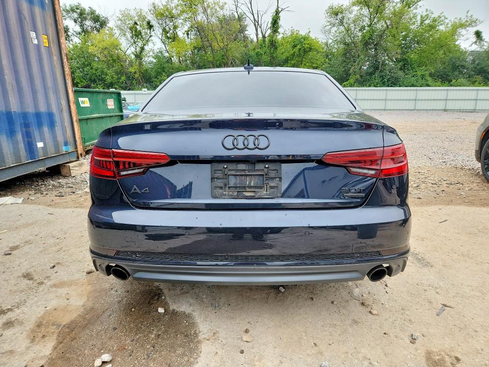 Photo 6 from auction – 2018 AUDI A4 with VIN WAUENAF48JA040259