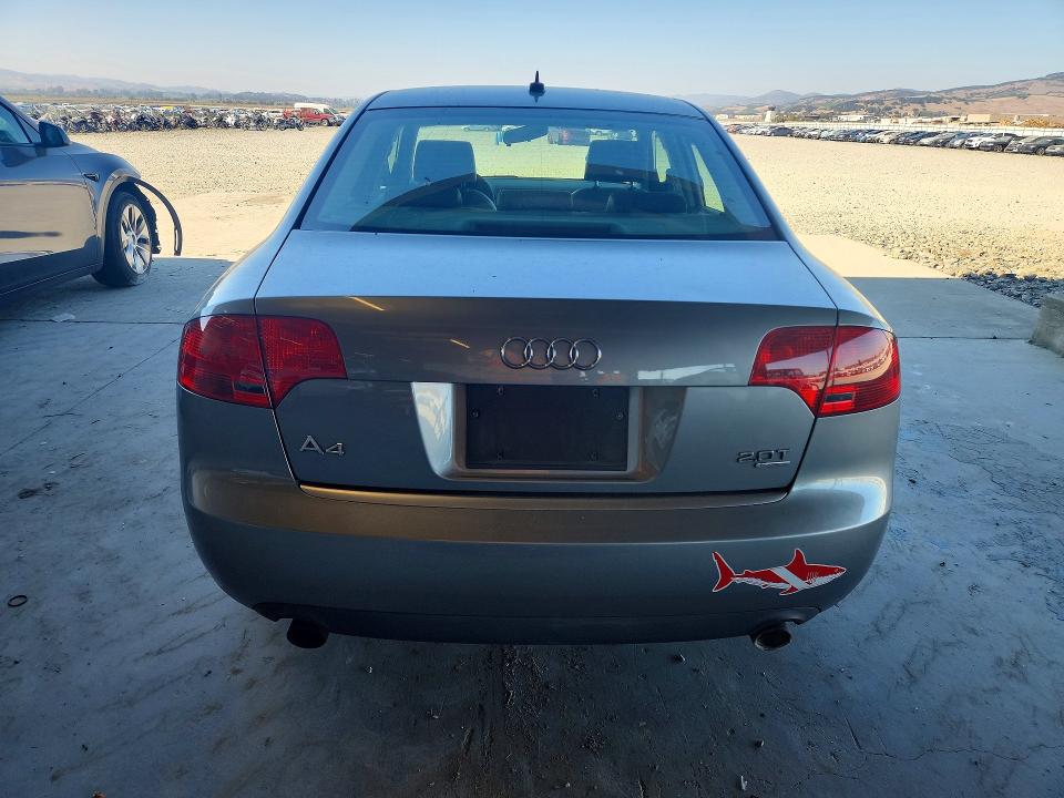 Photo 6 from auction – 2007 AUDI A4 with VIN WAUDF78E17A229460