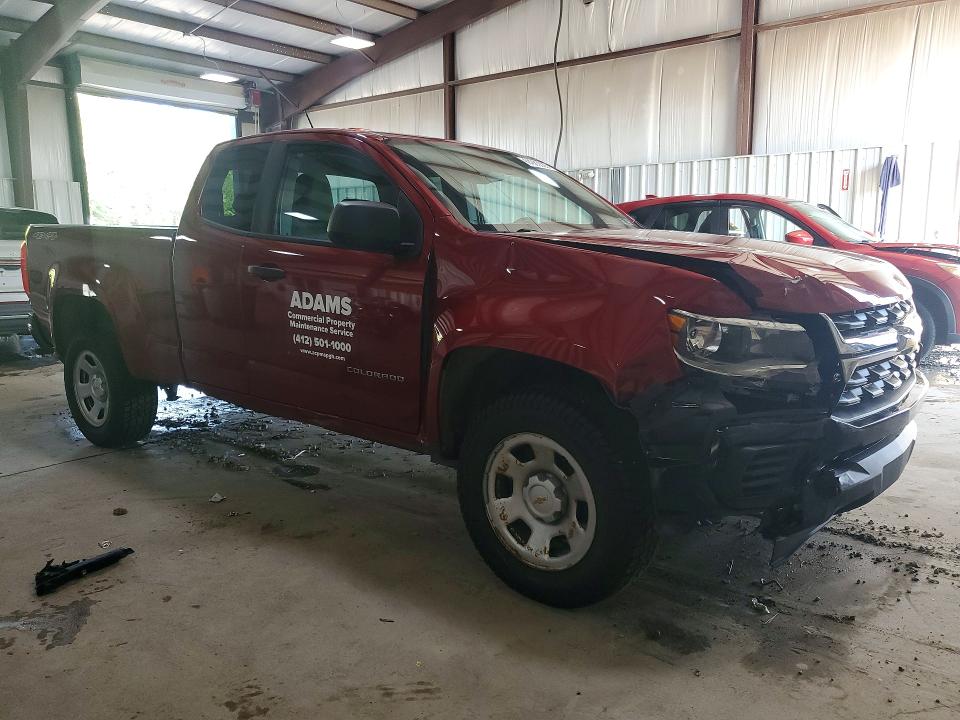 Photo 4 from auction – 2021 CHEVROLET COLORADO with VIN 1GCHTBEAXM1153282