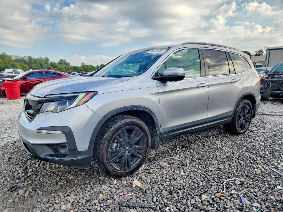 HONDA PILOT 2021 with VIN 5FNYF5H22MB046652 - Photo from auction