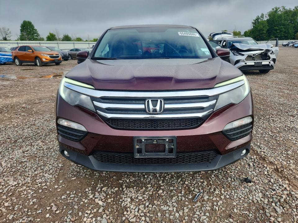 Photo 5 from auction – 2017 HONDA PILOT with VIN 5FNYF6H52HB031588