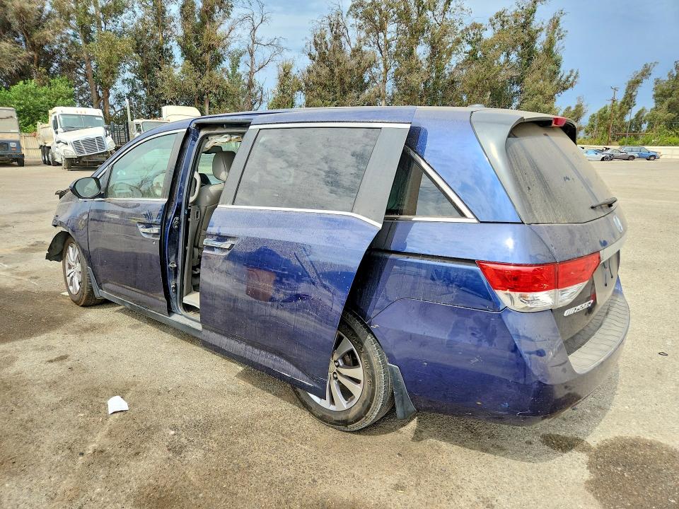 Photo 2 from auction – 2015 HONDA ODYSSEY with VIN 5FNRL5H62FB039977