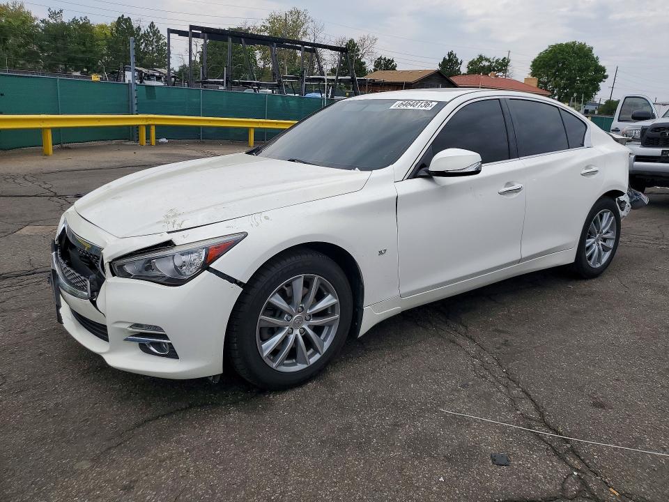INFINITI Q50 2014 с VIN JN1BV7AR7EM701749 - Снимка от търг