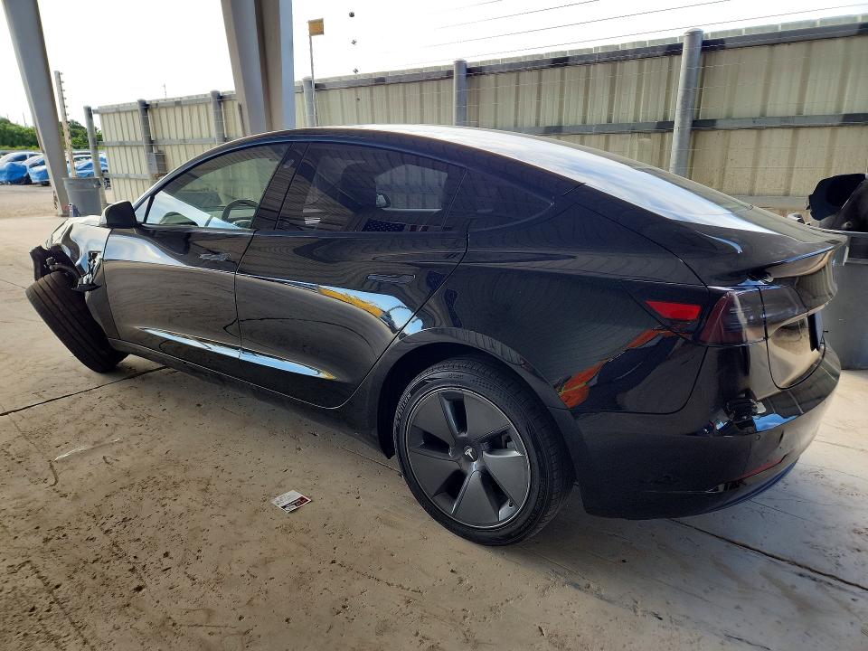 Photo 2 from auction – 2022 TESLA MODEL 3 with VIN 5YJ3E1EB6NF152386