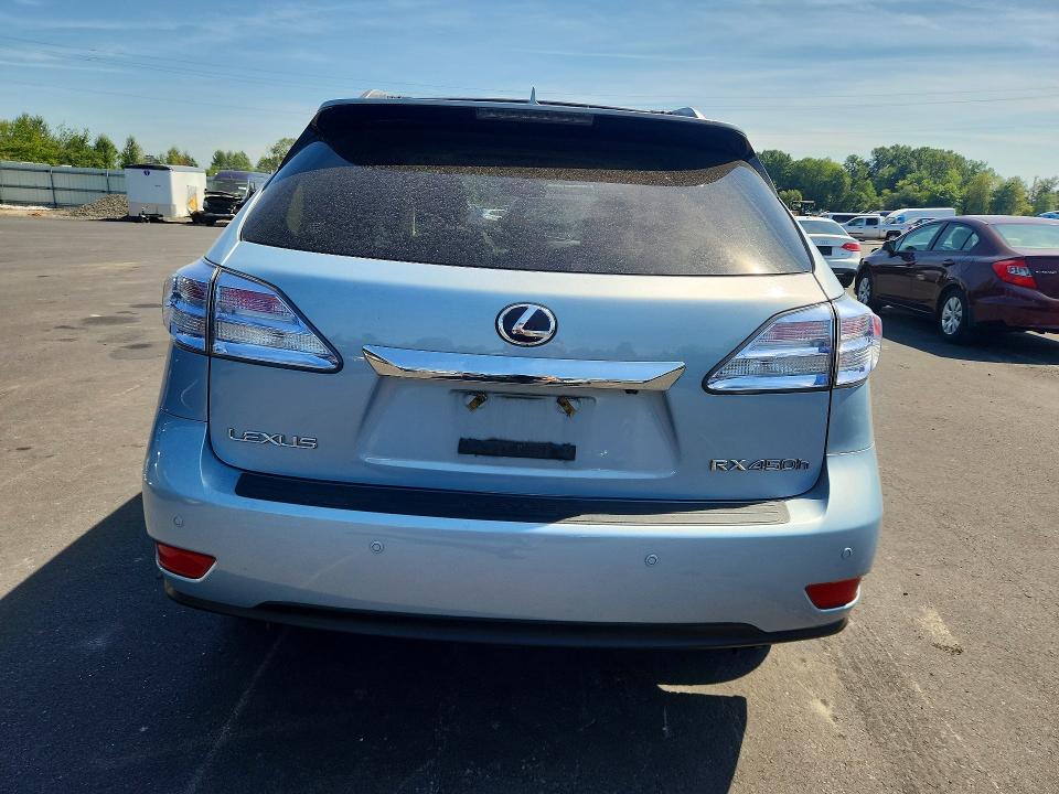 Photo 6 from auction – 2010 LEXUS RX with VIN JTJBC1BA8A2409331