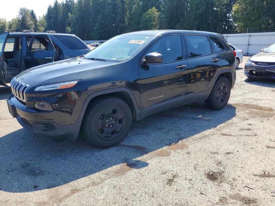 JEEP CHEROKEE 2014 with VIN 1C4PJMAB5EW210245 - Photo from auction