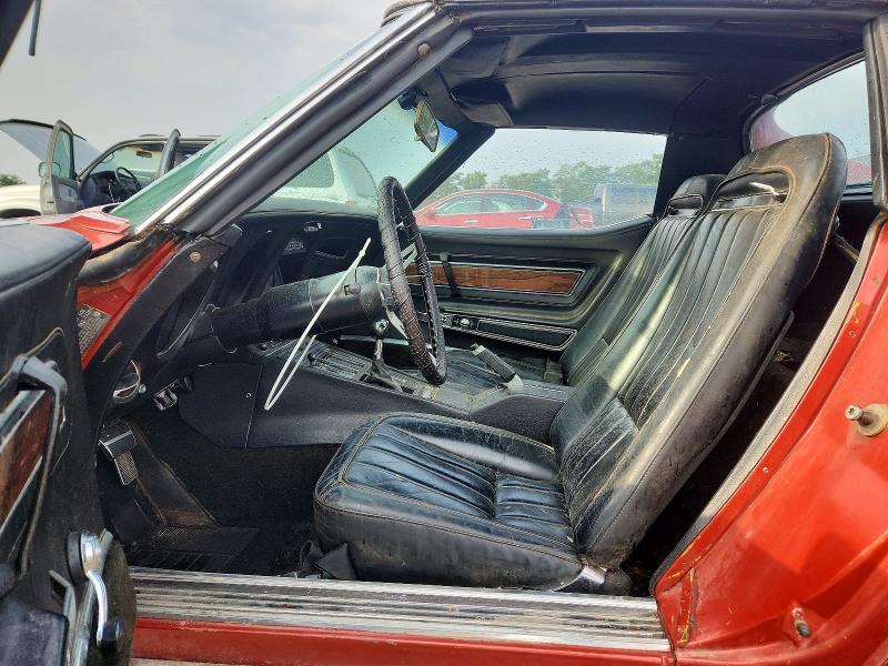 Photo 7 from auction – 1971 CHEVROLET CORVETTE Z06 with VIN 194371S114168