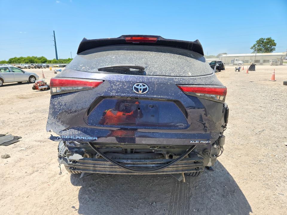 Photo 6 from auction – 2020 TOYOTA HIGHLANDER with VIN 5TDGZRBH2LS037094
