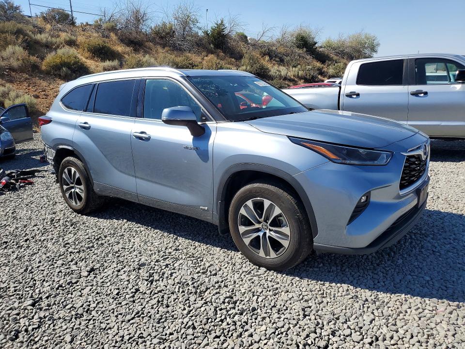 Photo 4 from auction – 2021 TOYOTA HIGHLANDER with VIN 5TDHBRCH3MS034794