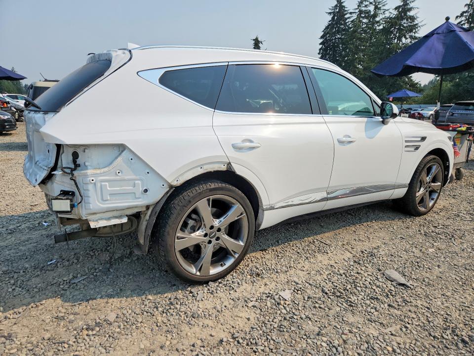 Photo 3 from auction – 2022 GENESIS GV80 with VIN KMUHBDSB0NU092078