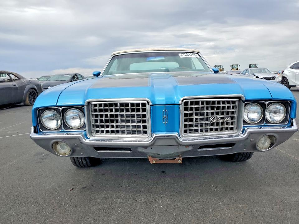 Photo 5 from auction – 1972 OLDSMOBILE CUT SUPREM with VIN 3J67K2M221500