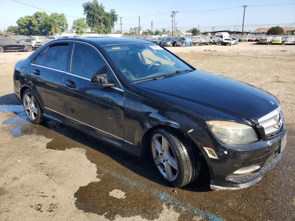 Photo 4 from auction – 2011 MERCEDES-BENZ C with VIN WDDGF5EB2BA479545