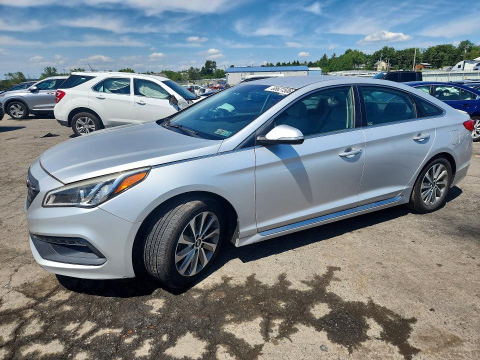 HYUNDAI SONATA 2016 z numerem VIN 5NPE34AF2GH341873 - Zdjęcie z aukcji