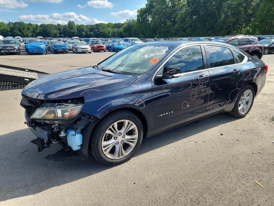 CHEVROLET IMPALA 2014 with VIN 2G1115SL0E9216362 - Photo from auction
