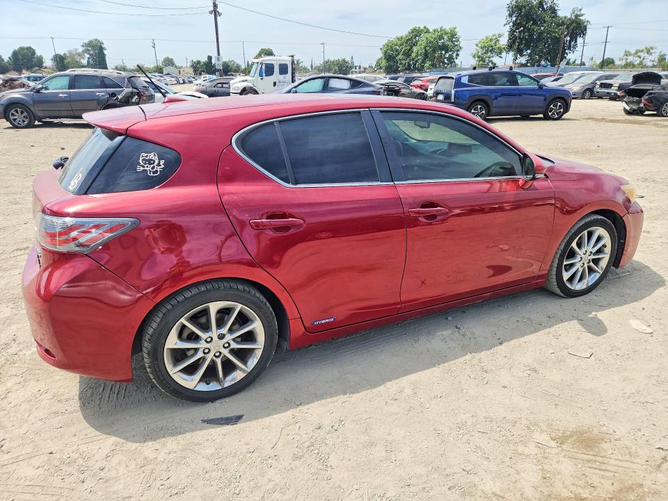 Photo 3 from auction – 2012 LEXUS CT with VIN JTHKD5BH2C2107829