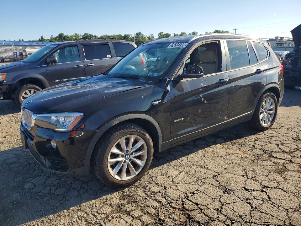 BMW X3 2015 with VIN 5UXWX9C54F0D57029 - Photo from auction