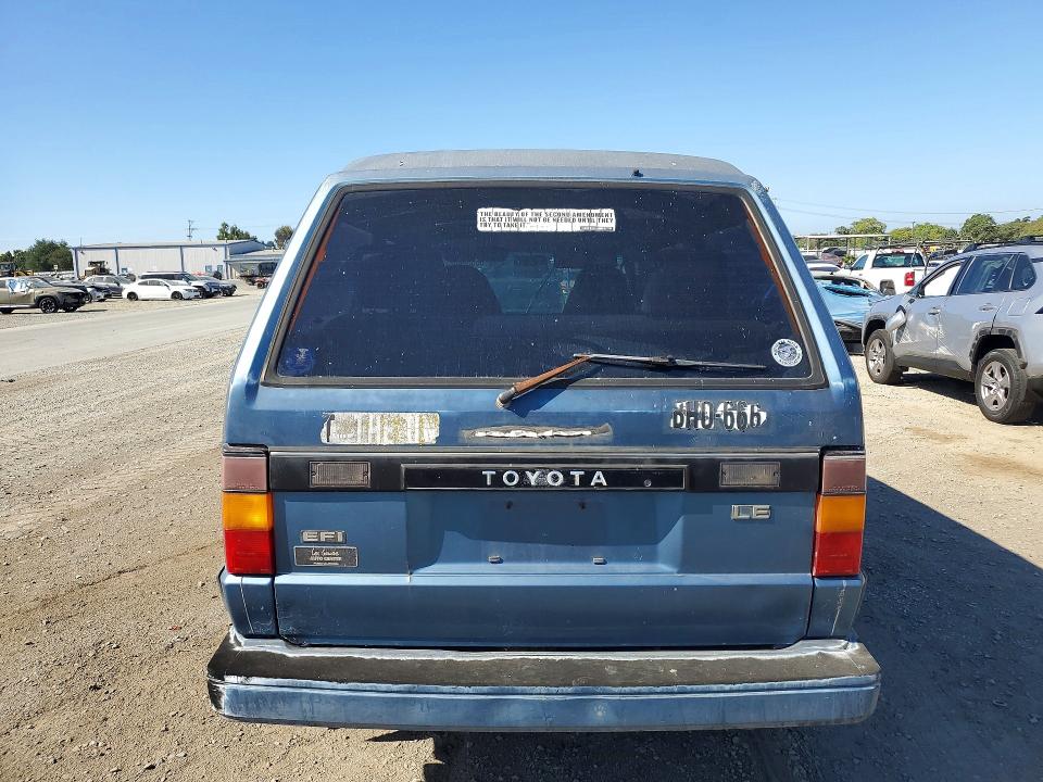 Photo 6 from auction – 1987 TOYOTA VAN with VIN JT3YR26W4H5035577