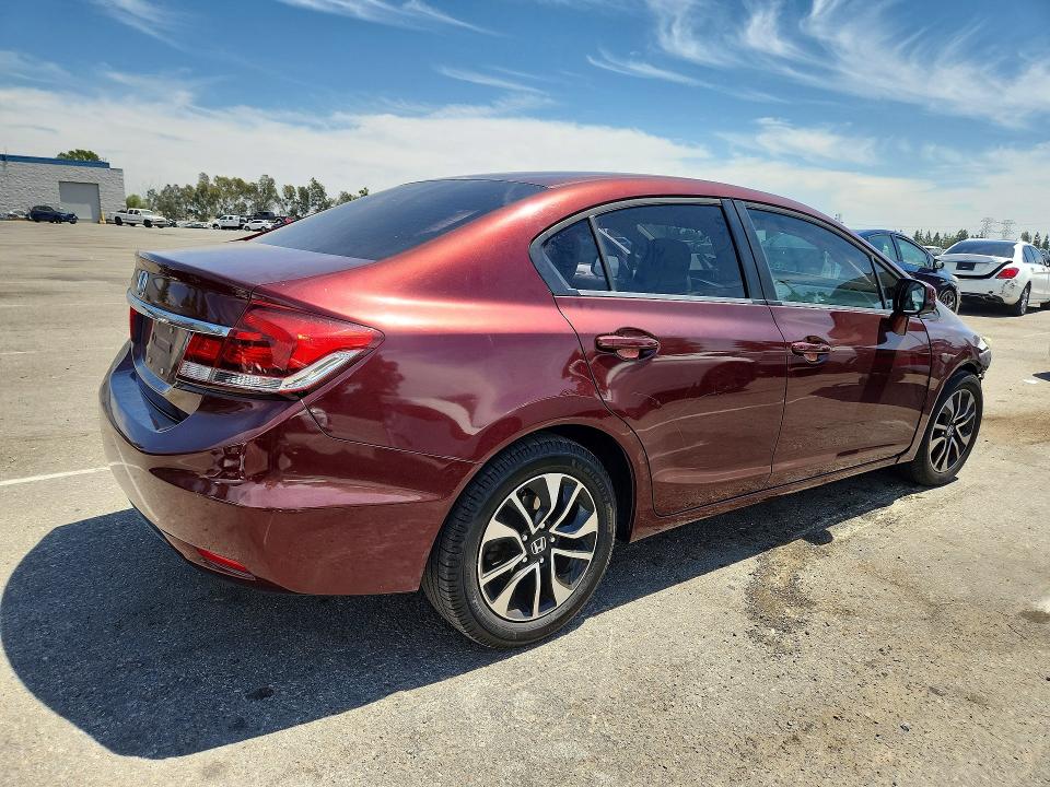 Photo 3 from auction – 2013 HONDA CIVIC with VIN 19XFB2F85DE254863