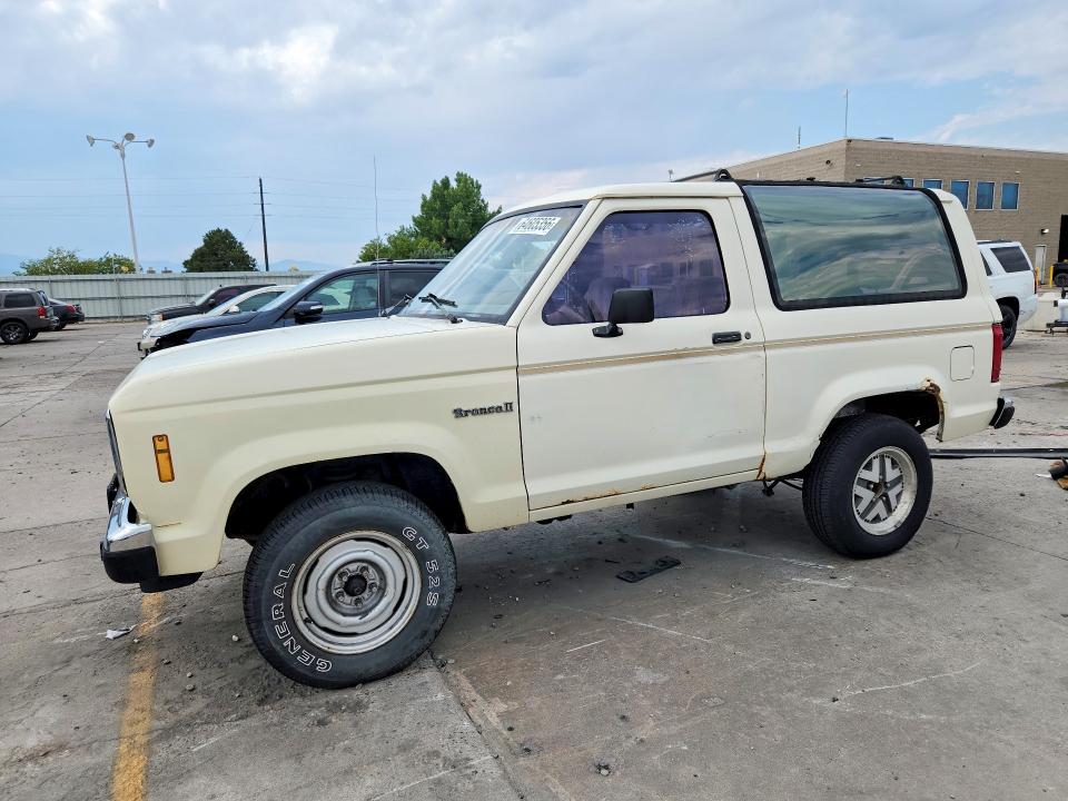 FORD BRONCO II 1987 with VIN 1FMCU14TXHUA77048 - Photo from auction