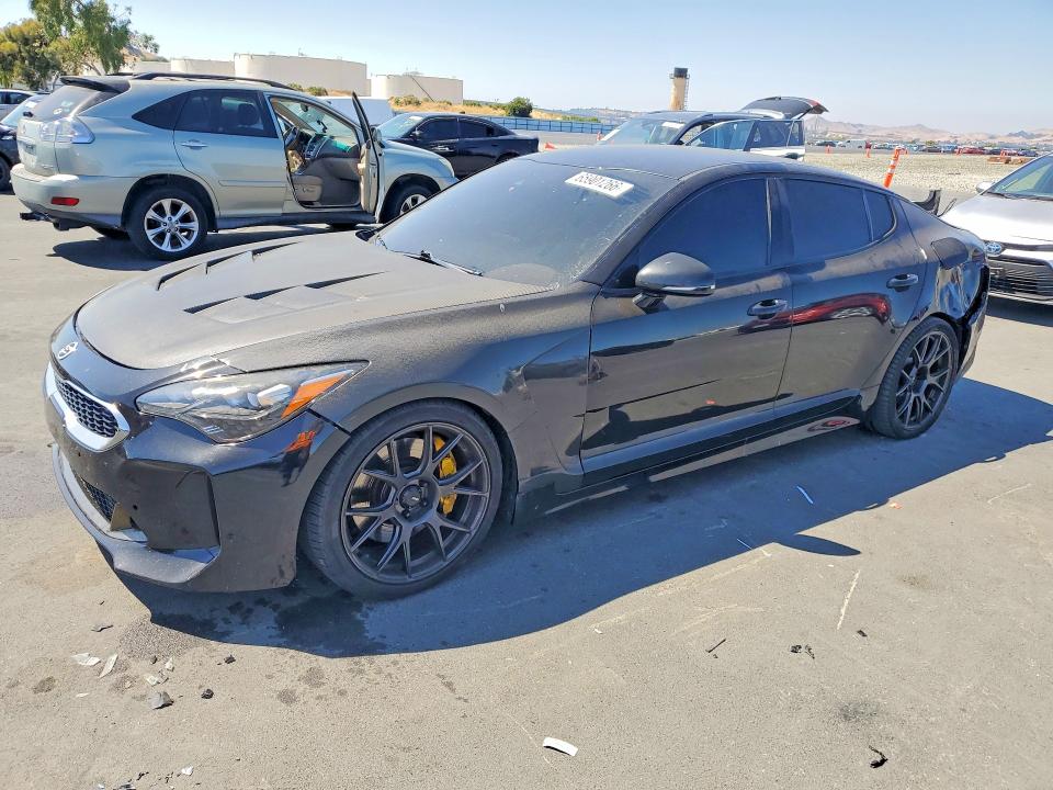 KIA STINGER 2018 with VIN KNAE35LC8J6022162 - Photo from auction