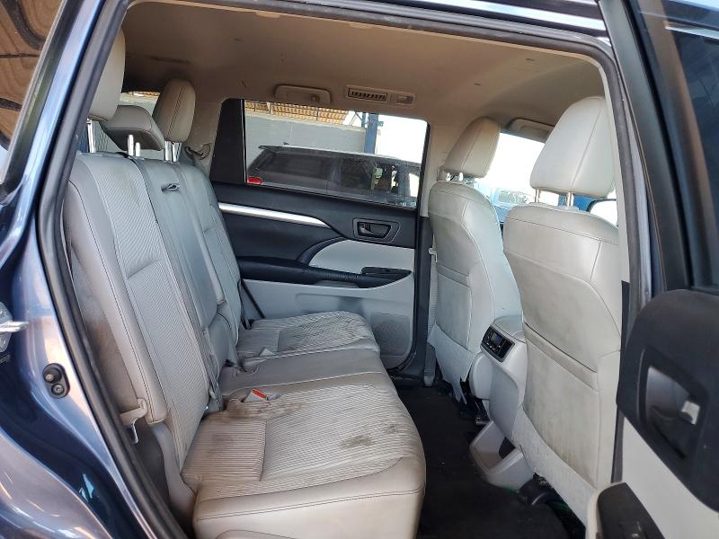 Photo 10 from auction – 2014 TOYOTA HIGHLANDER with VIN 5TDZKRFH8ES034789