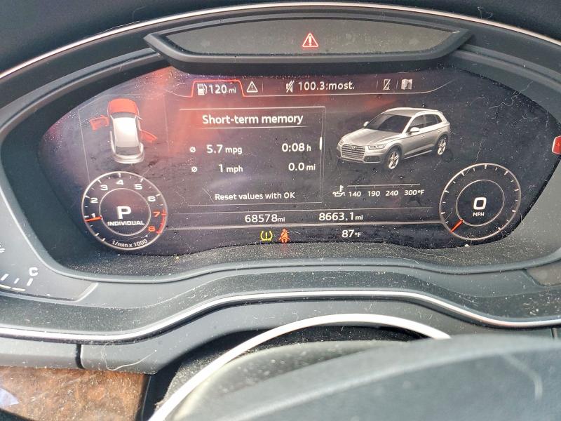 Photo 9 from auction – 2018 AUDI Q5 with VIN WA1BNAFY3J2209455