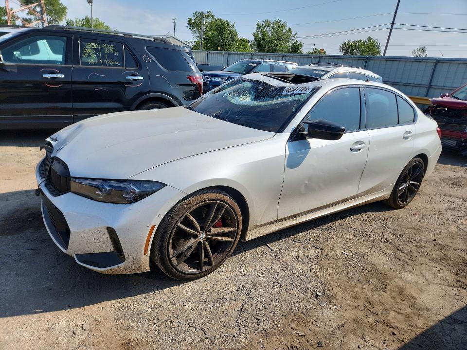 BMW M340XI 2023 with VIN 3MW49FF03P8D74200 - Photo from auction
