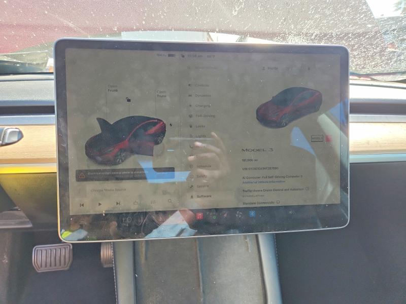 Photo 9 from auction – 2022 TESLA MODEL 3 with VIN 5YJ3E1EA1NF287590