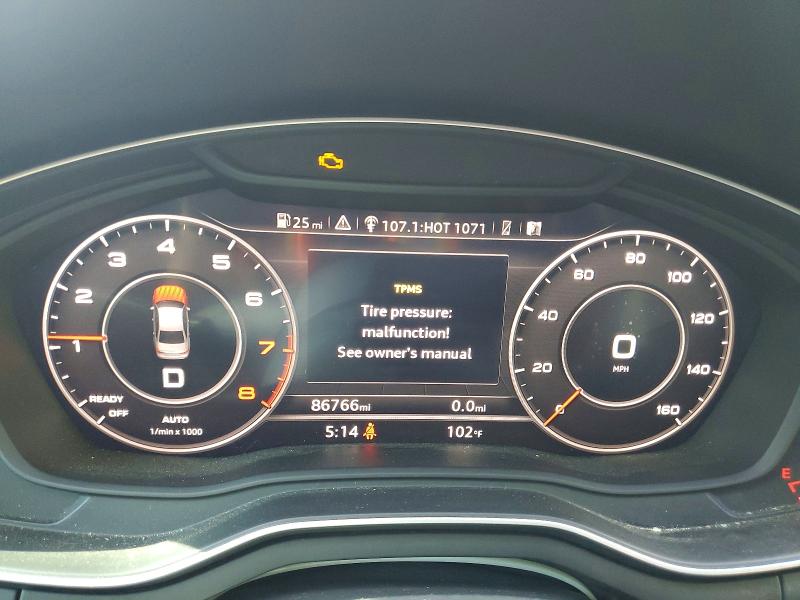Photo 9 from auction – 2017 AUDI A4 with VIN WAUENAF45HN003298