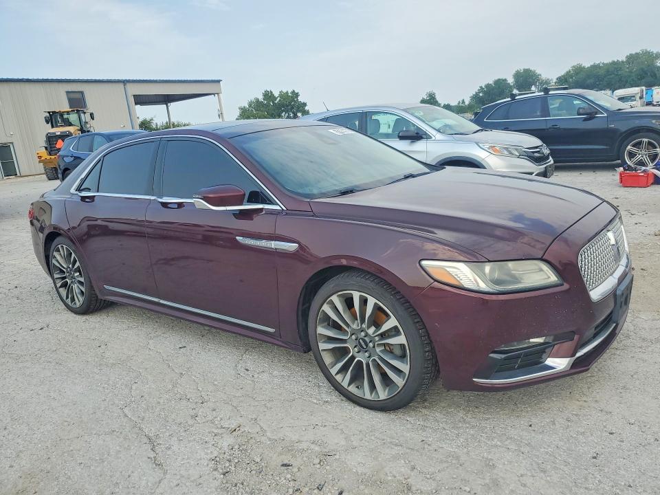 Photo 4 from auction – 2017 LINCOLN CONTINENTAL with VIN 1LN6L9RP2H5608764