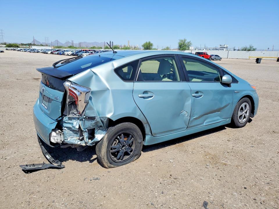 Photo 3 from auction – 2013 TOYOTA PRIUS with VIN JTDKN3DUXD1618631