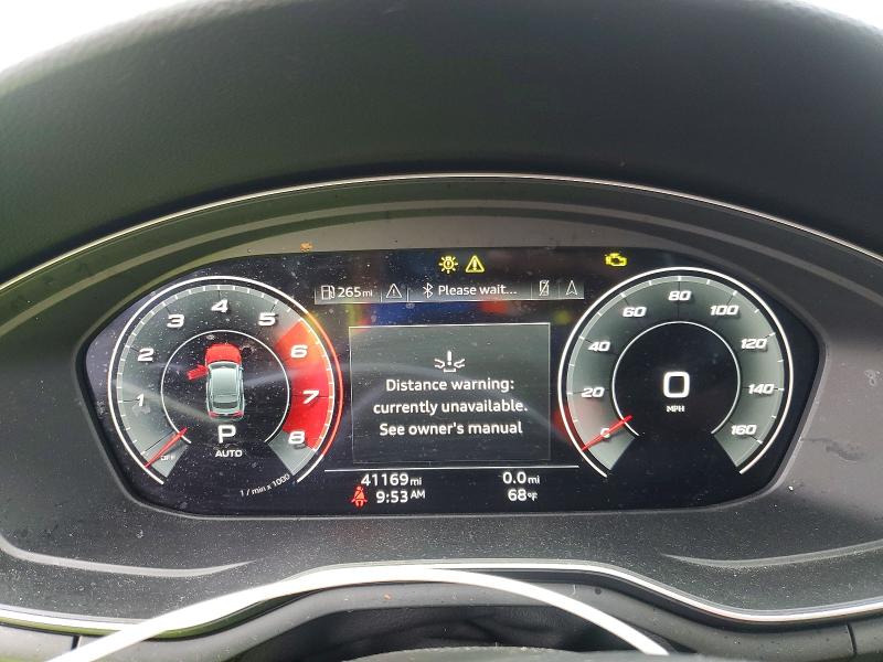 Photo 9 from auction – 2022 AUDI S5 with VIN WAUC4CF5XNA008692