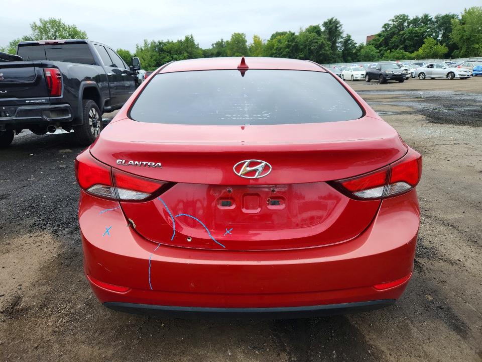 Photo 6 from auction – 2016 HYUNDAI ELANTRA with VIN KMHDH4AE5GU515330
