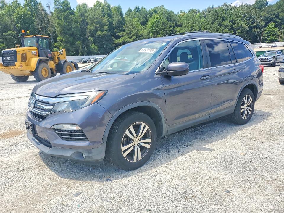 HONDA PILOT 2016 with VIN 5FNYF5H52GB036914 - Photo from auction