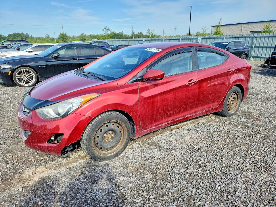 HYUNDAI ELANTRA 2012 with VIN 5NPDH4AE2CH144572 - Photo from auction