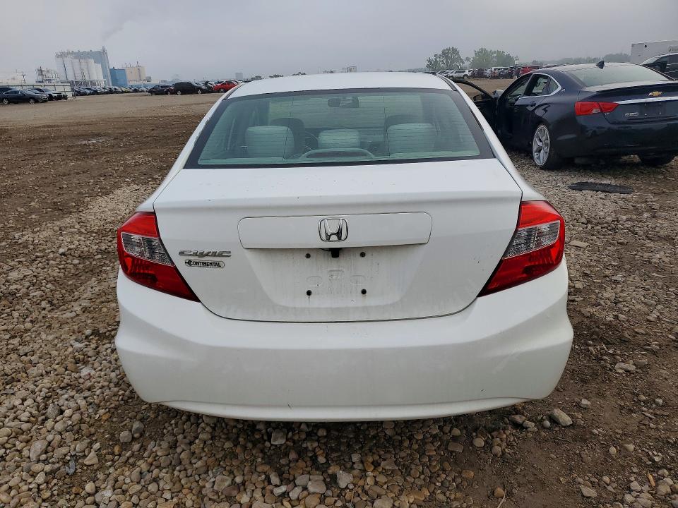 Photo 6 from auction – 2012 HONDA CIVIC with VIN 2HGFB2F84CH521639