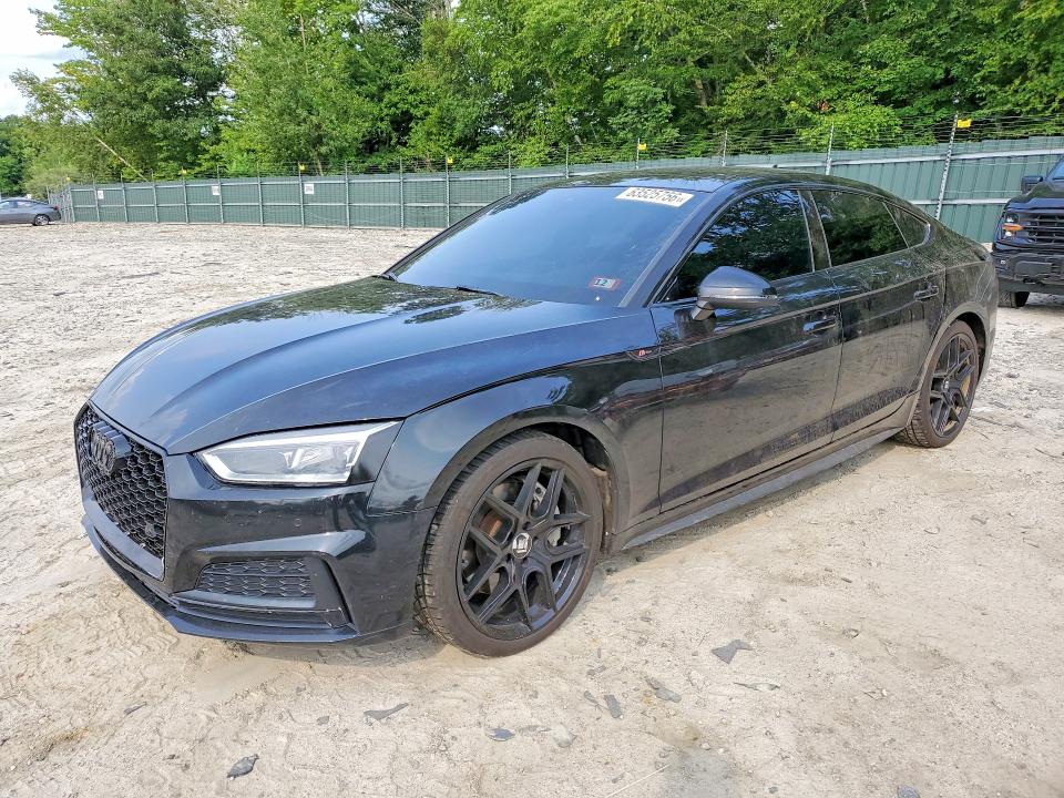 AUDI A5 2018 with VIN WAUENCF52JA003986 - Photo from auction