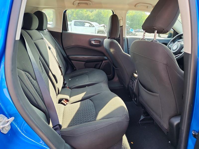 Photo 10 from auction – 2020 JEEP COMPASS with VIN 3C4NJCAB5LT247882