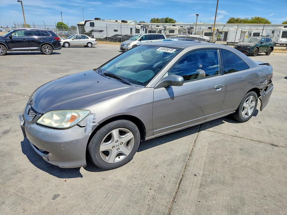 HONDA CIVIC 2004 with VIN 1HGEM22954L053283 - Photo from auction