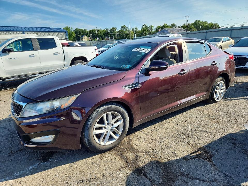 KIA OPTIMA 2012 with VIN 5XXGM4A73CG081407 - Photo from auction