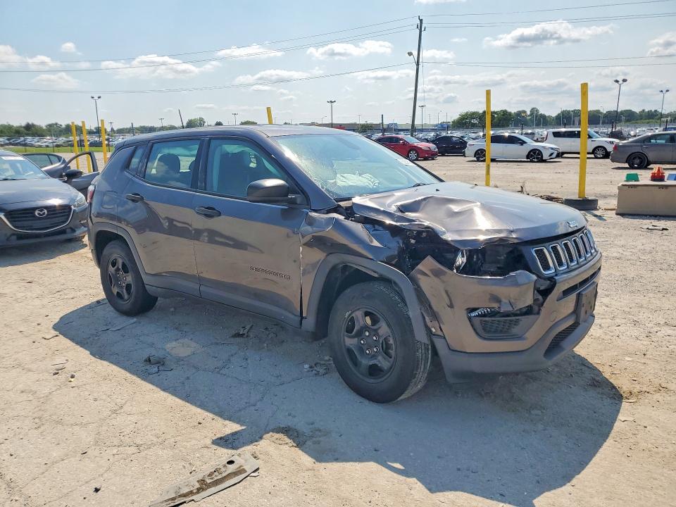 Photo 4 from auction – 2020 JEEP COMPASS with VIN 3C4NJCAB1LT169648