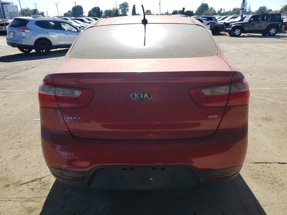 Photo 6 from auction – 2014 KIA RIO with VIN KNADM4A30E6363602