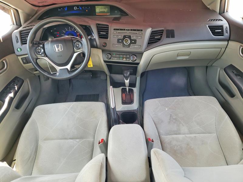 Photo 8 from auction – 2012 HONDA CIVIC with VIN 2HGFB2F51CH599611