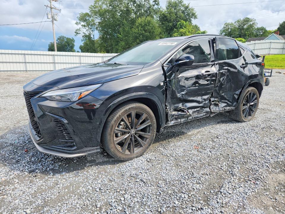 LEXUS NX 2022 with VIN 2T2KGCEZ4NC015672 - Photo from auction