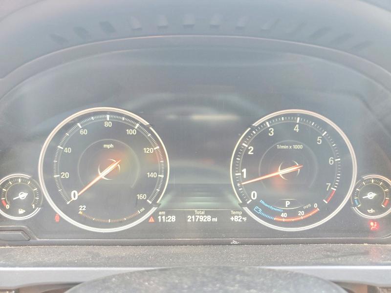Photo 9 from auction – 2015 BMW 740 with VIN WBAYF4C58FGS99315